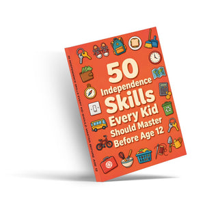 50 Independent Life Skills Kids Should Learn Before 12, Book 2 physical printed book product image 2, ISBN 9798904663780