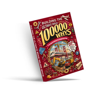 Building the Ultimate Brain: 100000 Whys - Transportation & Engineering physical printed book product image 2, ISBN 9798904665739