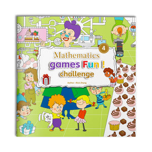 Math Games Fun Book for Kids cover