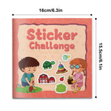 Fine motor skills sticker activity book for kids with everyday tasks