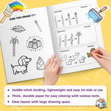 Beginner learn-to-draw book for kids with everyday objects and animals