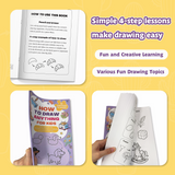 How to Draw Anything for Kids Step-by-Step Everyday Doodle Drawing Book product image 6 showing printed book details for screen-free reading and learning