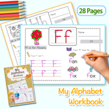 Magical Alphabet Coloring Book: Color Your Child's Happiness