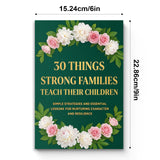 Standing product view of 30 Things Strong Families Teach Their Children