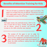 Picture Books with Activity Pages: Improving Children's Attention Span and Fine Motor Skills with Fun Exercises Series Set style2