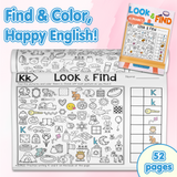 Look and Find: Alphabet Letter Search product image 6 showing printed book details for screen-free reading and learning
