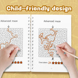 Children's forest logic puzzle workbook for focus skills