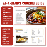 Giftable practical cooking book for new cooks, teens, and adults
