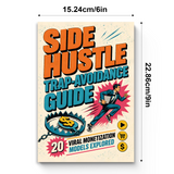 Size reference image for side hustle and monetization model book