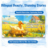 Children's Ugly Duckling book with high-quality paper and story images