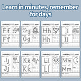 Printed rainbow writing and box writing worksheets