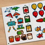 Ages 3-6 colors sticker book for picture discovery