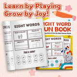 Ages 4-7 sight words book for literacy learning