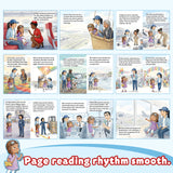 Early reader storybook for phonics, transportation vocabulary, and imagination