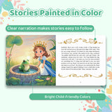 The Frog Prince Classic Fairy Tale Picture Book for Kids, Grimm’s Fairy Tales Storybook, Princess Bedtime Reading Book for Early Readers and Gift Giving