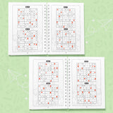 Sudoku Puzzle Books: Progressive Brain Game Set product image 8 showing printed book details for screen-free reading and learning