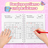 Sudoku Puzzle Book: Explore and Solve 4-Book Set product image 9 showing printed book details for screen-free reading and learning
