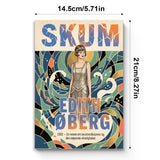 Skum Norwegian Edition by Edith Oberg - Classic Literary Novel product image 7 showing printed book details for screen-free reading and learning