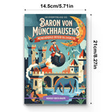 Baron von Munchhausens Reiser og Eventyr Norwegian Edition product image 7 showing printed book details for screen-free reading and learning