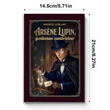 Arsene Lupin Gentleman-Cambrioleur French Edition by Maurice Leblanc product image 7 showing printed book details for screen-free reading and learning
