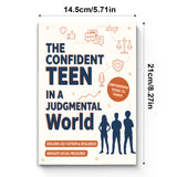 Size reference image for The Confident Teen paperback guide