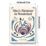 Alice's Abenteuer im Wunderland German Edition - Illustrated Fantasy Classic product image 7 showing printed book details for screen-free reading and learning