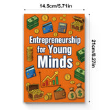 Size reference image for kids business skills paperback