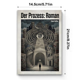 Der Prozess German Edition by Franz Kafka - Classic Existential Novel product image 7 showing printed book details for screen-free reading and learning