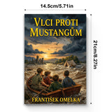 Vlci proti Mustangum Czech Edition by Frantisek Omelka product image 7 showing printed book details for screen-free reading and learning