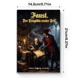 Faust Der Tragodie Erster Teil German Edition by Goethe product image 7 showing printed book details for screen-free reading and learning