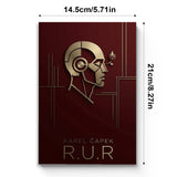 R.U.R. Czech Edition by Karel Capek - Classic Science Fiction Play product image 7 showing printed book details for screen-free reading and learning