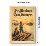 Die Abenteuer Tom Sawyers German Edition by Mark Twain product image 7 showing printed book details for screen-free reading and learning