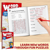Children's phrase search book for vocabulary and writing practice