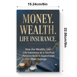 Money Wealth Life Insurance Finance Guide product image 8 showing printed book details for screen-free reading and learning