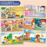 Ages 4-8 picture story set for screen-free family reading
