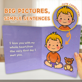 Early childhood picture book for love, feelings, and parent-child connection