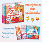 Fun!mathematics 8-book Math Activity Set F + Fun!mathematics 8-book Math Activity Set F + Fun!mathematics 8-book Math Activity Set F: 3-Book bundle detail image, image 5, bundle ISBN 9798904660420