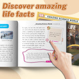 Ages 7-12 life science book for screen-free science reading
