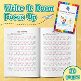 Kindergarten and Grade 1 skip counting workbook for Ages 5-8