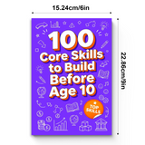 100 Core Skills Before Age 10 product image 8 showing printed book details for screen-free reading and learning