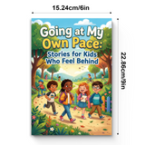 Going at My Own Pace Stories for Kids product image 8 showing printed book details for screen-free reading and learning