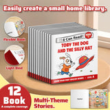 Kid Can Read Level A 12-Book First English Words Early Reader Set product image 5 showing printed book details for screen-free reading and learning