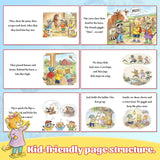 Kid Can Read 12-Book Friendship and Adventure Early Reader Set for Kids product image 5 showing printed book details for screen-free reading and learning