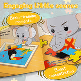 Ellie Solves the Puzzle Children’s Picture Book, Little Ellie Everyday Adventures Storybook About Patience, Teamwork, and Problem Solving