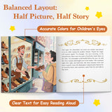 Ages 4-8 Elves and the Shoemaker picture book for screen-free read-aloud storytime