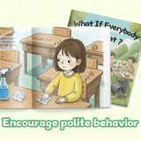 Ages 4-8 SEL book for family discussion and screen-free character learning