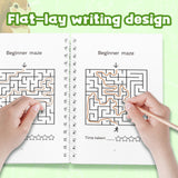 Children's pathfinding puzzle book for focus training