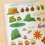 Ages 3-6 sticker book for screen-free trip-themed exploration