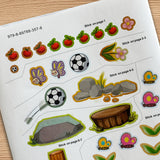 Ages 3-6 I'm Confident sticker book for social-emotional learning