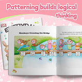 Ages 2-5 math rhyme book for screen-free counting practice